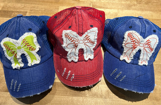 Baseball & Softball Distressed Hats