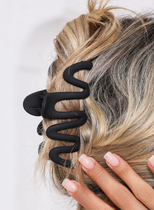 Squiggle Hair Clips