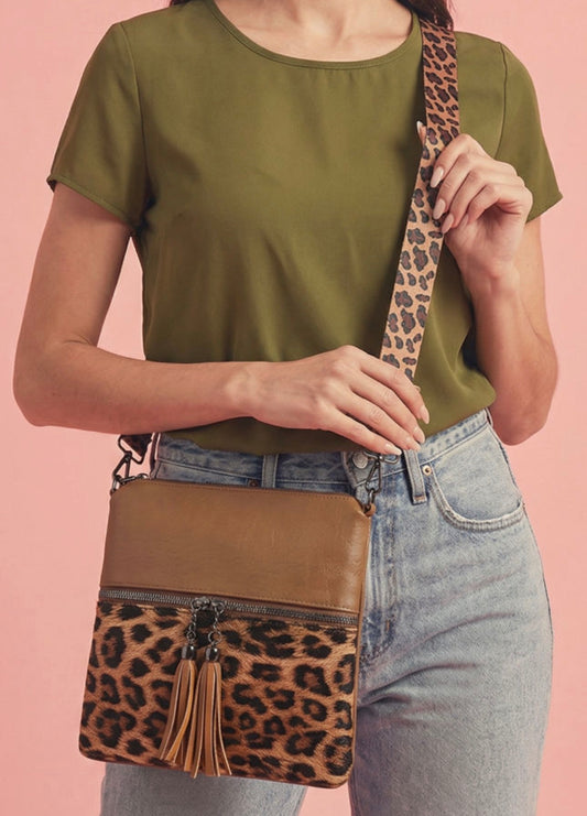 Cheetah Brown Purse