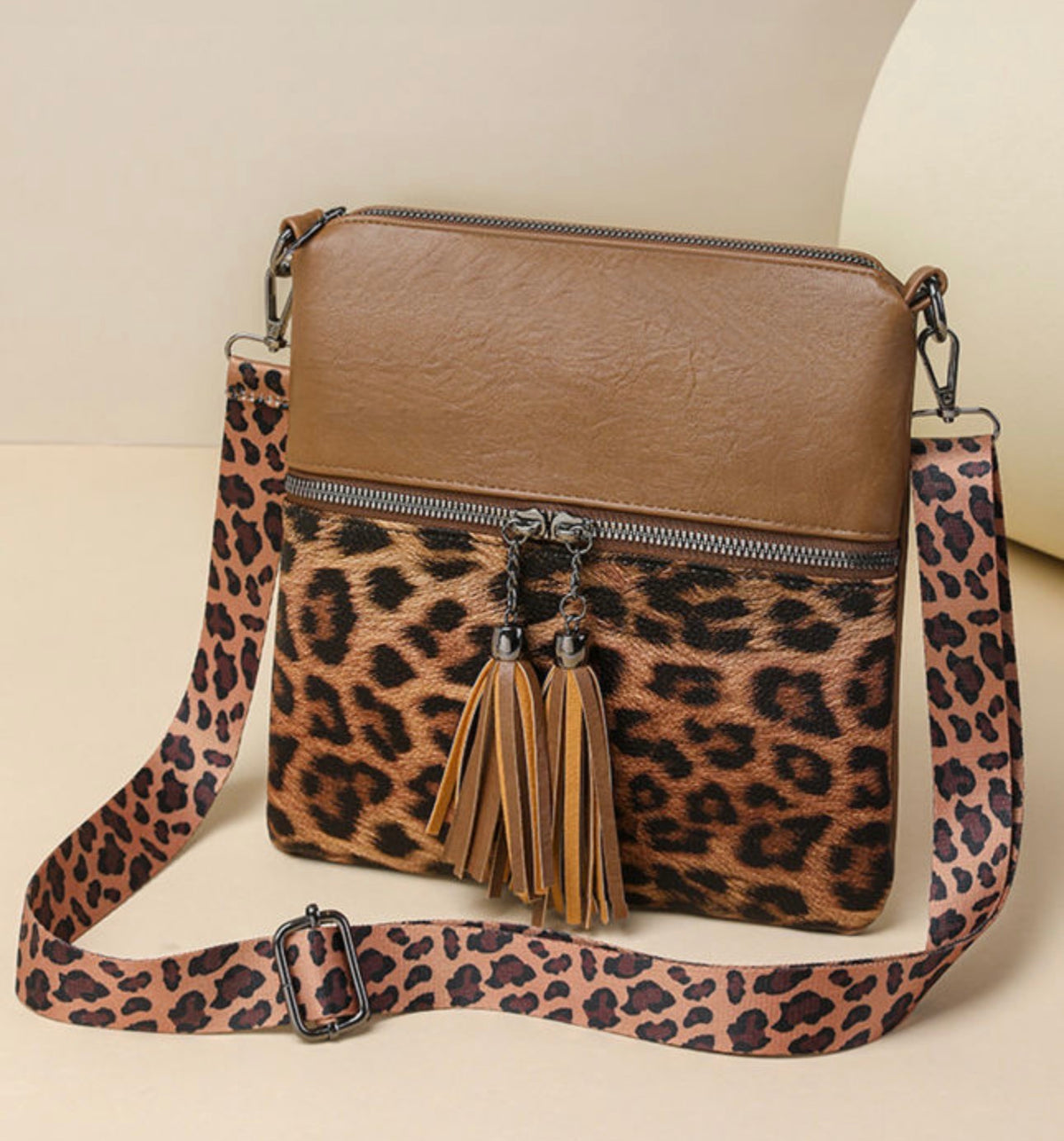 Cheetah Brown Purse