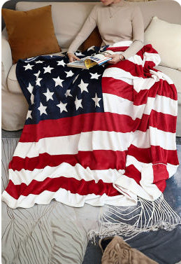American Flag Blanket