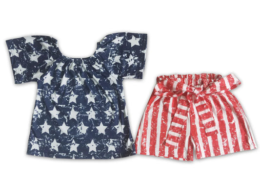America Shorts Set