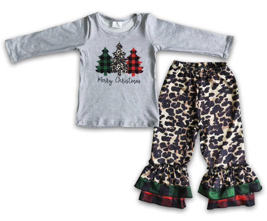 Leopard Christmas Tree Outfit