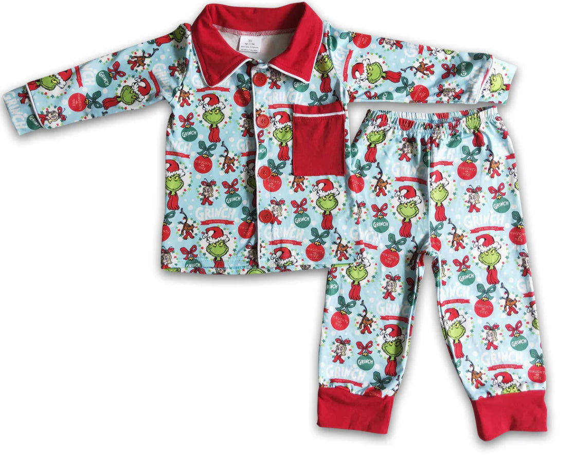 Grinch Christmas Pajamas