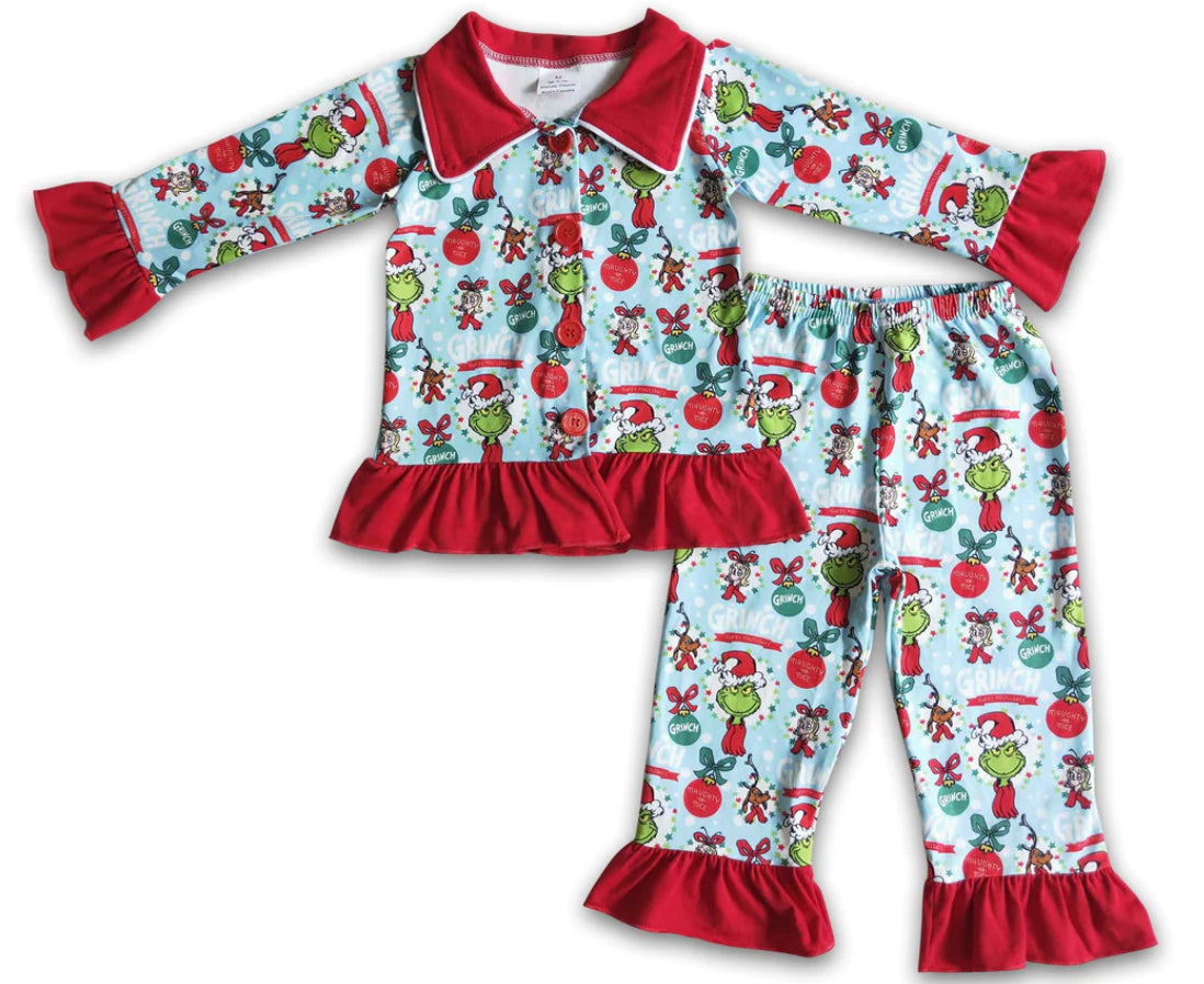 Grinch Christmas Pajamas