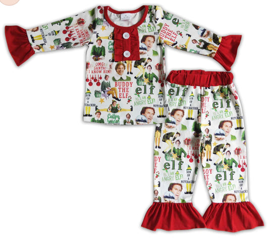 Buddy the Elf Pajamas