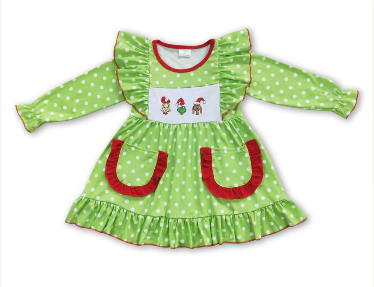 Grinch Character Dress