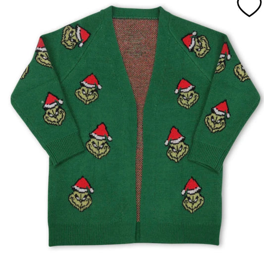 Grinch Cardigan