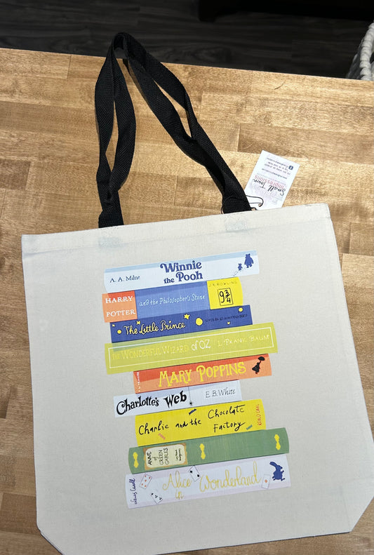 Stack of Books Tote Bag