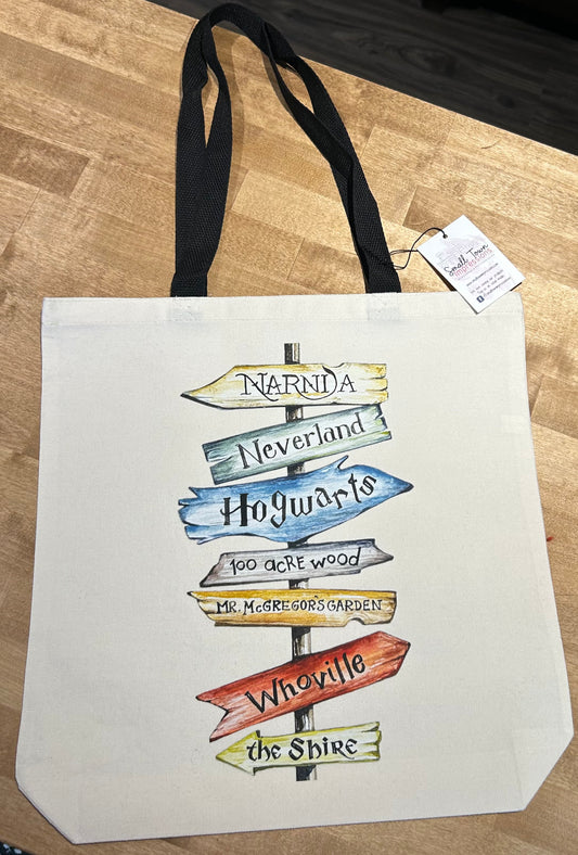 Sign Post Tote Bag
