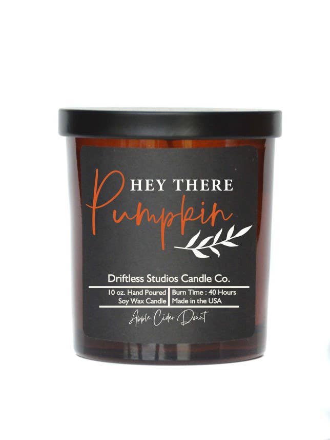 Fall Candle - Soy Wax Candles: Frosted Pumpkin