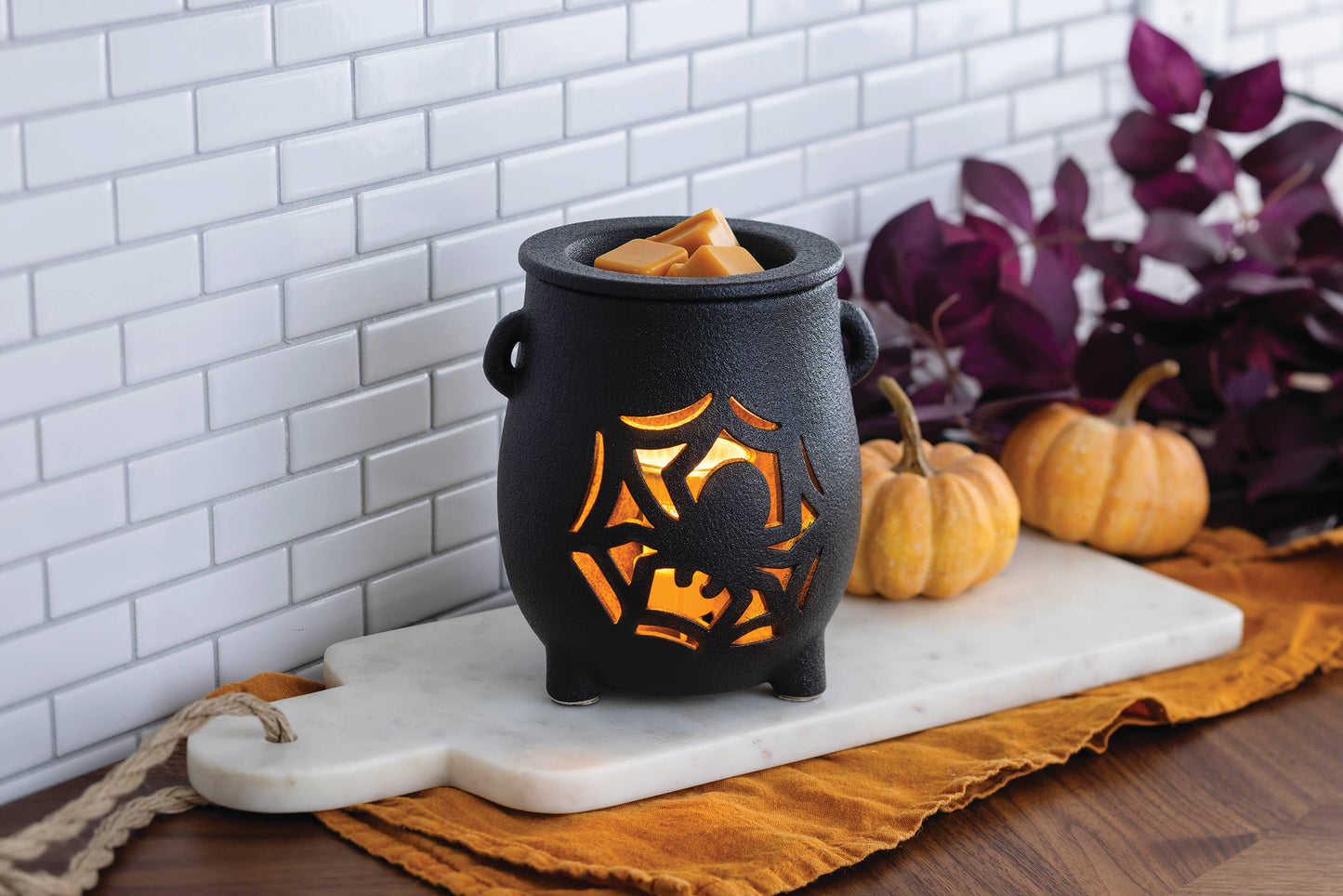 Creepy Cauldron Illumination Wax Warmer