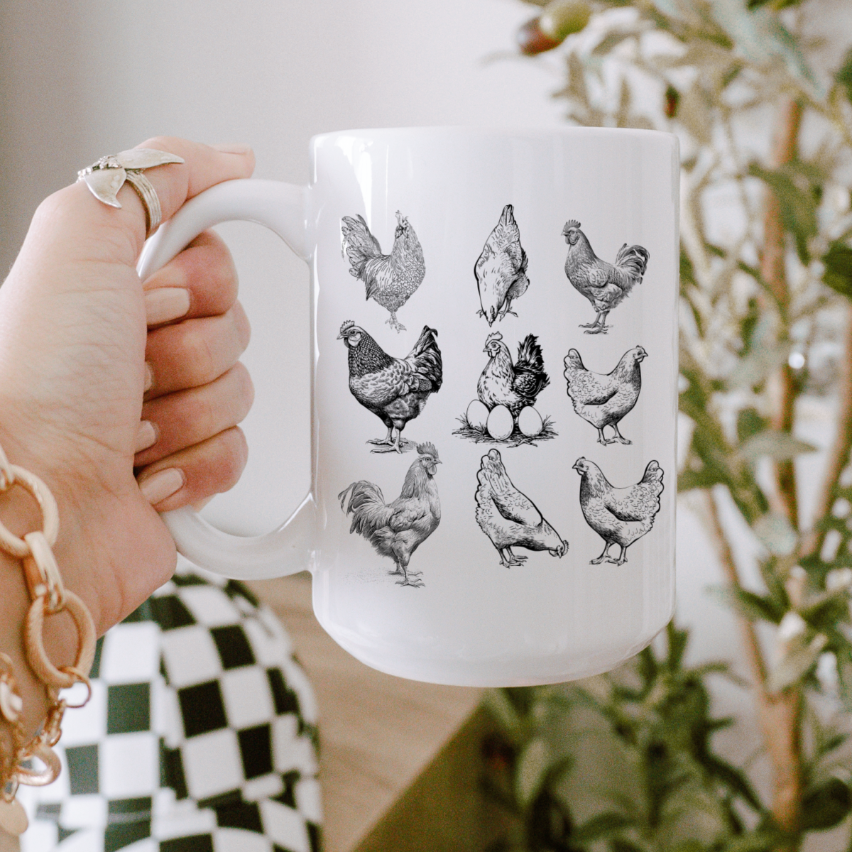 Chickens mug