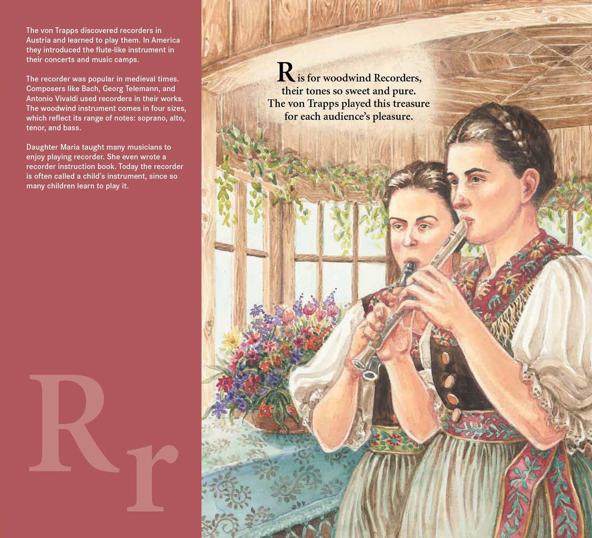 V is for von Trapp: A Musical Family Alphabet
