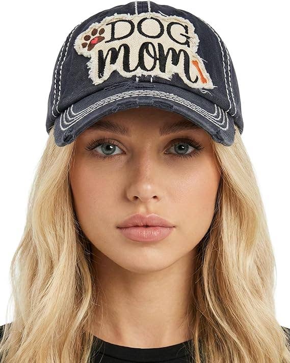 Vintage Patch Hat - Dog Mom