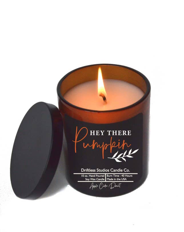 Fall Candle - Soy Wax Candles: Apple Cider Donut