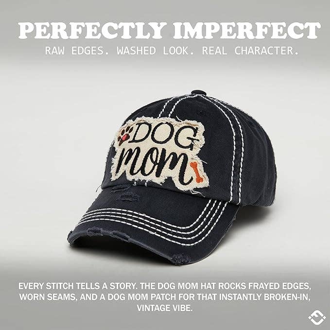 Vintage Patch Hat - Dog Mom