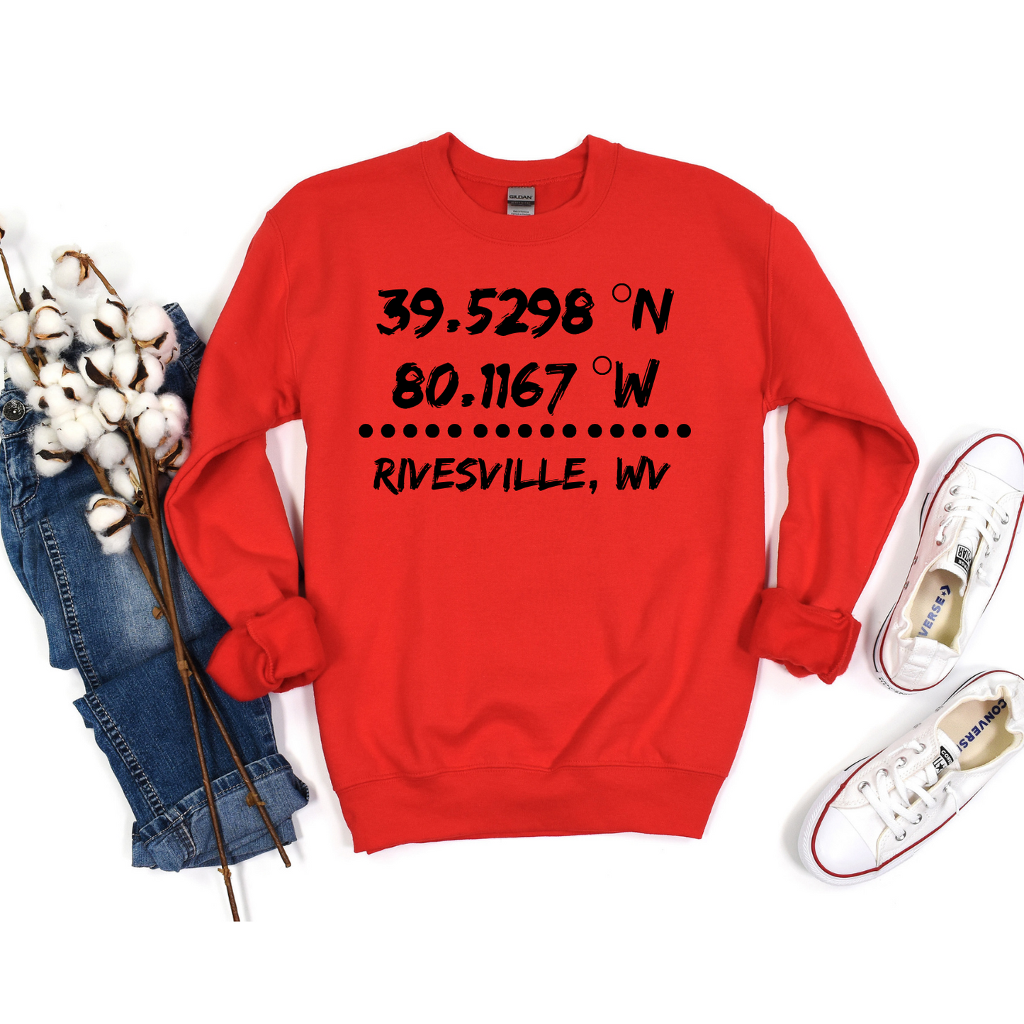 Rivesville Coordinates Sweatshirt or Hoodie