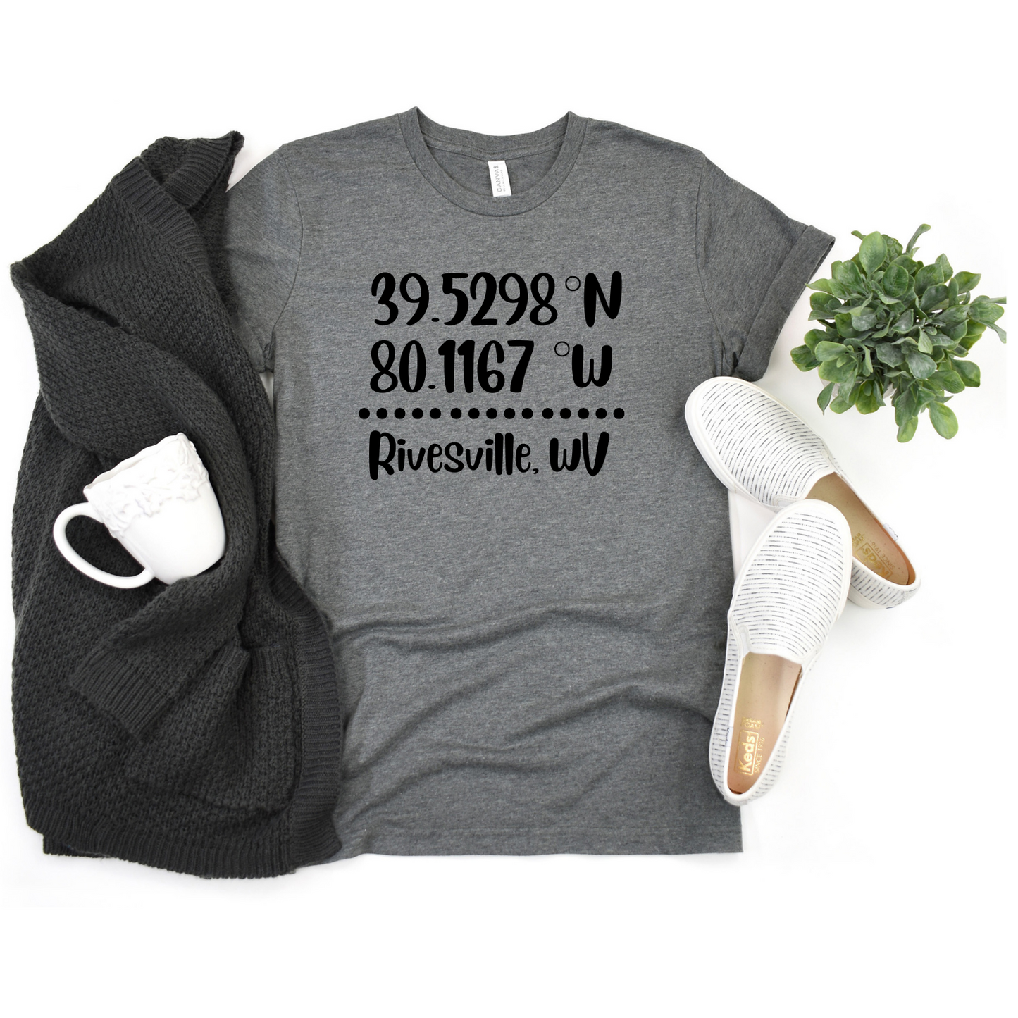 Rivesville Coordinates