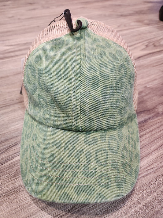 Leopard Criss Cross Hat