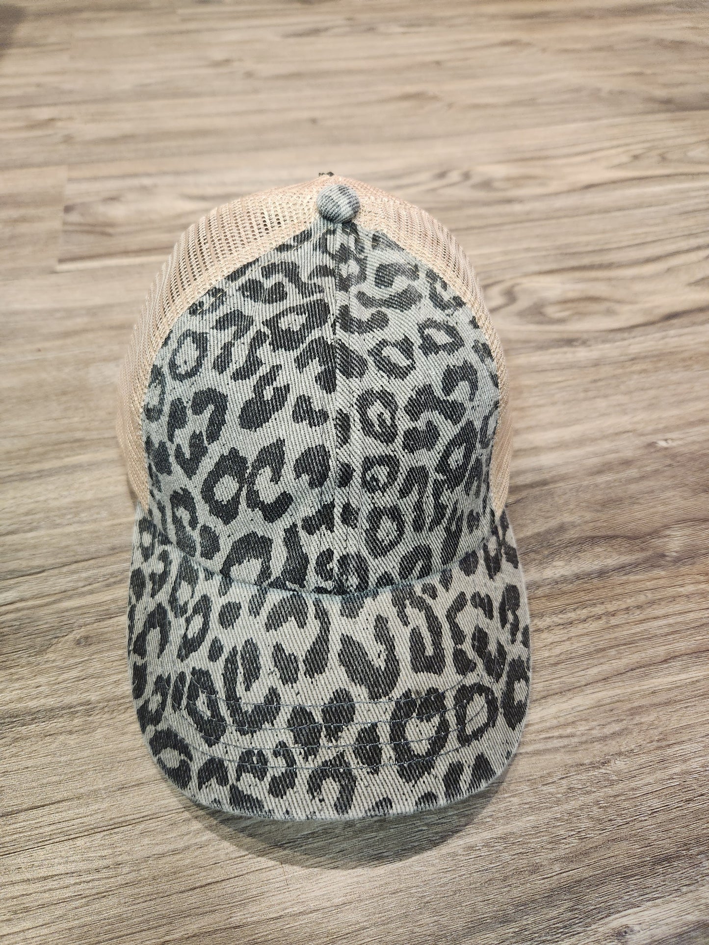 Leopard Criss Cross Hat