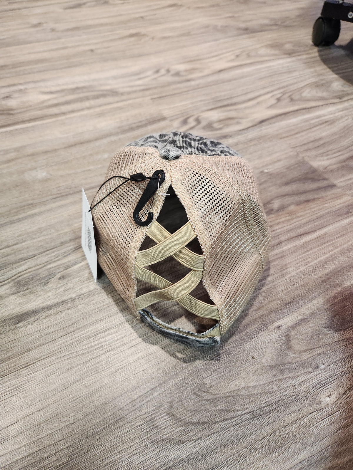 Leopard Criss Cross Hat