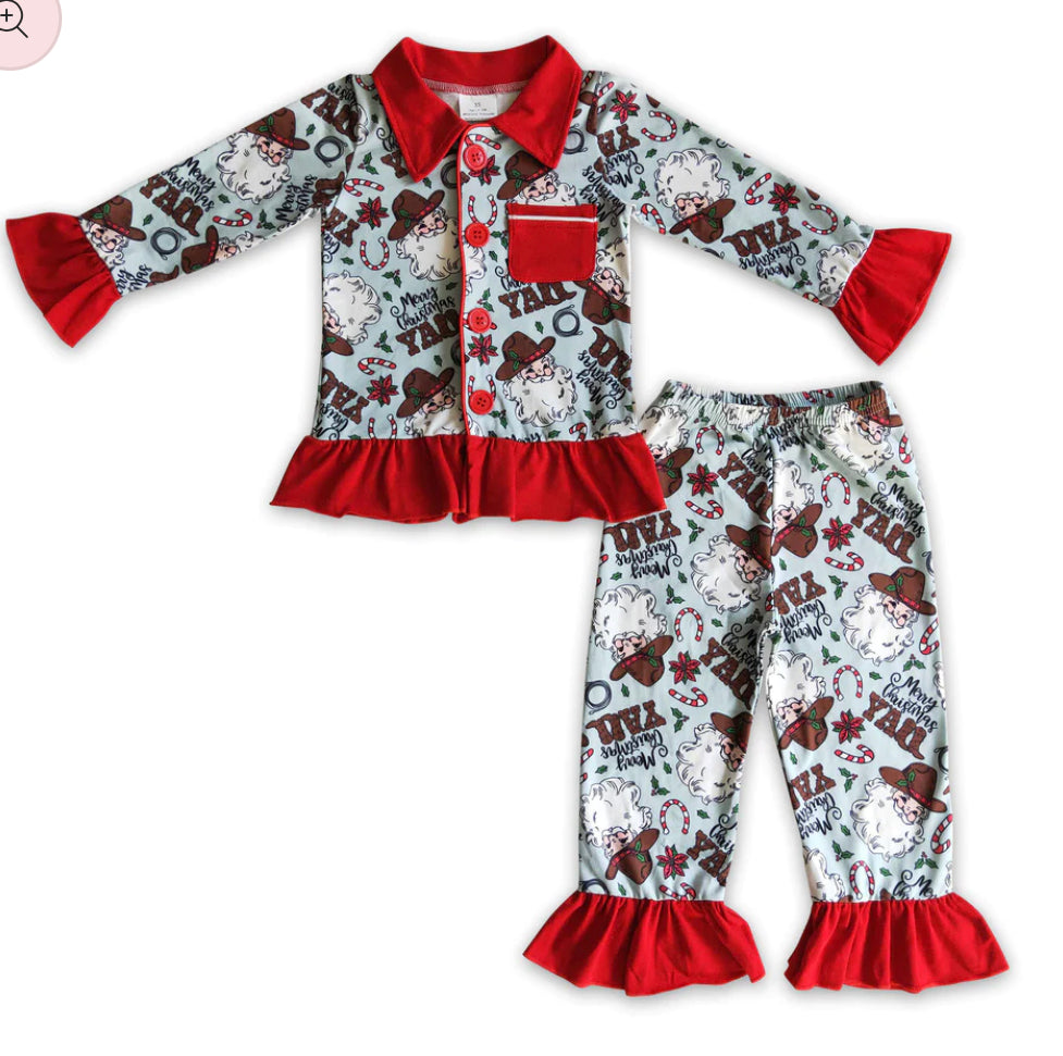 Western Christmas PJs