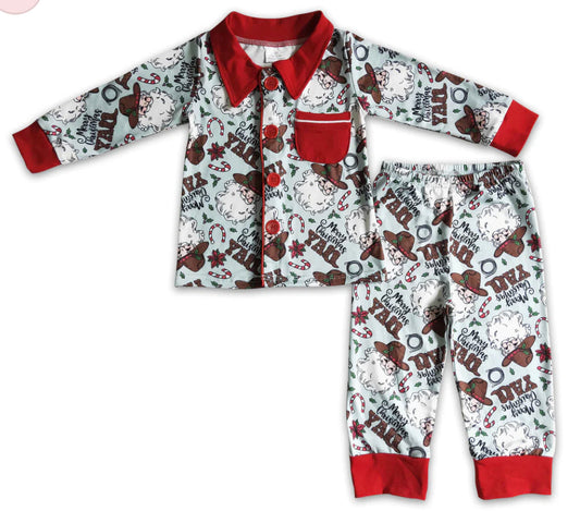 Western Christmas PJs