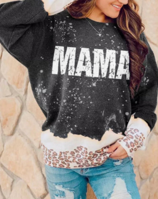 Mama Leopard Sweatshirt