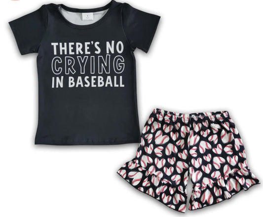 There's No Crying in Baseball Outfit