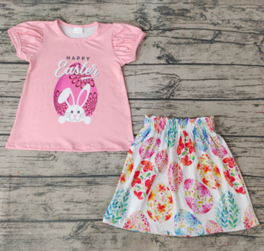 Happy Easter Skirt Set