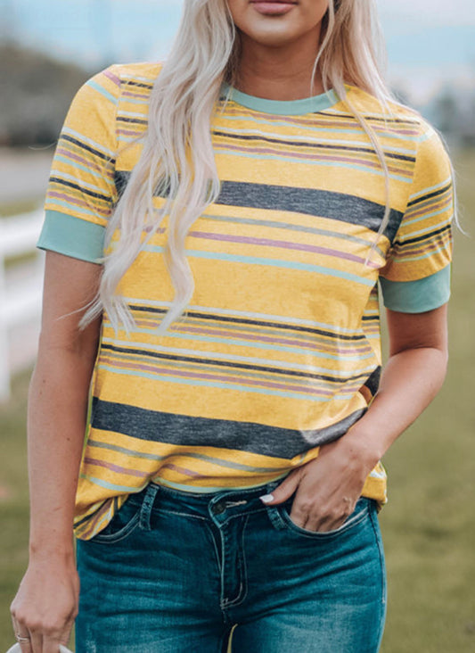 Yellow Stripe Tee