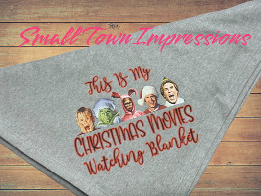 Christmas Movie Blanket