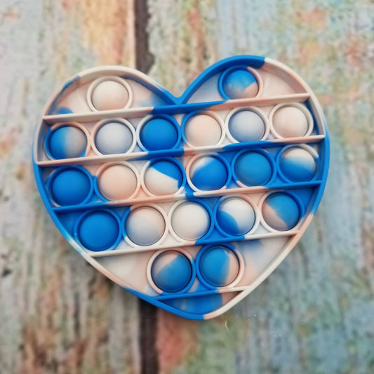 Pop Heart Push Bubble Fidget Toy